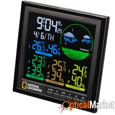 Метеостанція National Geographic VA VA Colour LCD 3 Sensors (9070700)