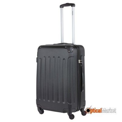 Чемодан TravelZ Light (M) Black