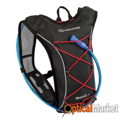 Рюкзак спортивный Highlander Kestrel 4 Hydration Pack 6 Black/Red