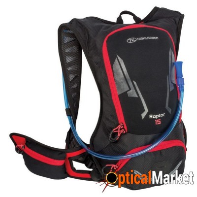 Рюкзак спортивный Highlander Raptor Hydration Pack 15 Black/Red