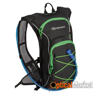 Рюкзак спортивный Highlander Kestrel 9 Hydration Pack 15 Black/Green