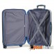 Чемодан Members Onyx (M) Black/Blue