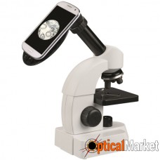 Мікроскоп Bresser Junior 40x-640x з набором для дослідів і адаптером для смартфона (8856000) 