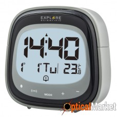 Часы настольные Explore Scientific RC Dual Alarm Black (RDC3006CM3LC2)