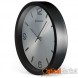 Часы настенные Bresser MyTime Silver Edition Digit Black (8020316CM3000)