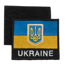 Патч - "Флаг Украины" (на липучке Velcro)