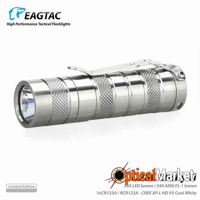 Ліхтар Eagletac D25C XP-L V5 (485 Lm) Titanium Limited Edition