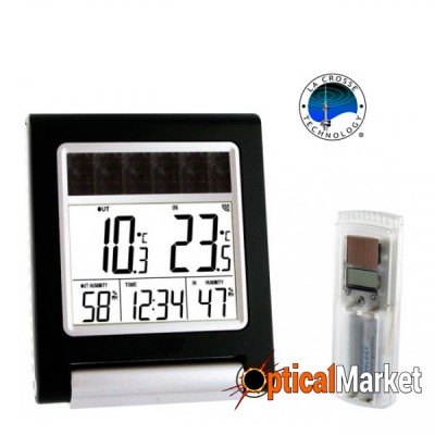 Термометр-гігрометр La Crosse WS6010IT-BLA-S