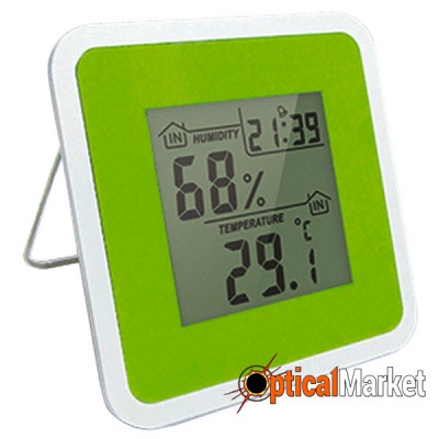 Термометр-гігрометр цифровий Т-07 Green
