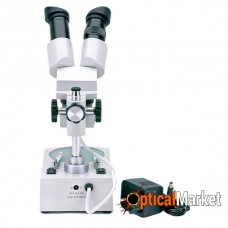 Мікроскоп Optika ST-30-2LedR 20x-Bino 40x Stereo