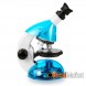 Мікроскоп Sigeta Mixi 40x-640x Blue (з адаптером для смартфона)