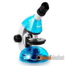 Мікроскоп Sigeta Mixi 40x-640x Blue (з адаптером для смартфона)
