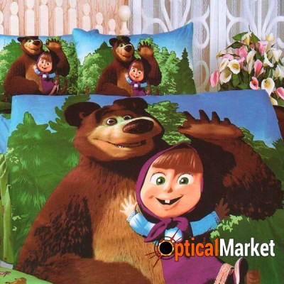 Детское постельное белье Love You Маша и Медведь TD-233 полуторное