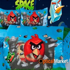Дитяче постільна білизна Love You Angry Birds TD-234 полуторна