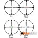 Приціл оптичний Barska Ridgeline 3.5-10x50 (P4 IR Cross R/G/B)