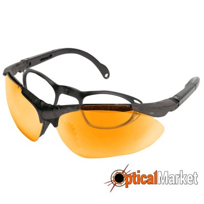 Стрелковые очки Konus Shooting-3 оранжевые