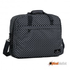 Сумка дорожная Members Essential On-Board Travel Bag 40 Black Polka