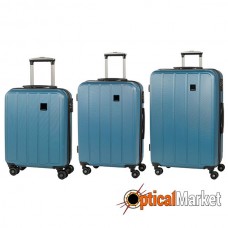 Комплект валіз Members Nexa (S/M/L) Ocean Blue 3шт