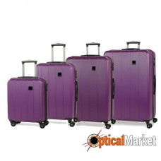 Комплект валіз Members Nexa (S/M/L/XL) Purple 4шт