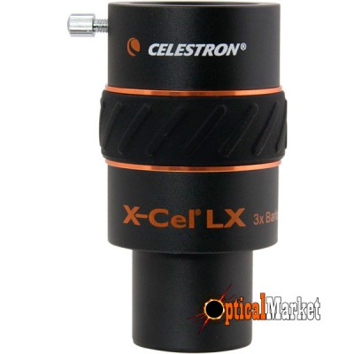 Лінза Барлоу Celestron X-Cel LX 3x, 1.25"