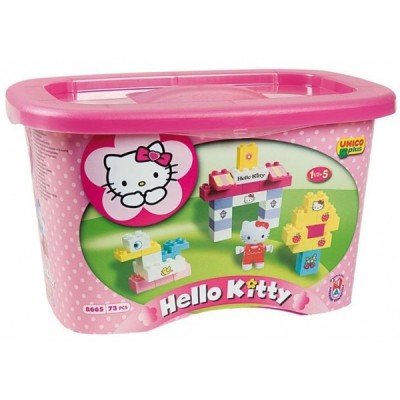 Детский конструктор Unico Plus "Hello Kitty Cofanetto"