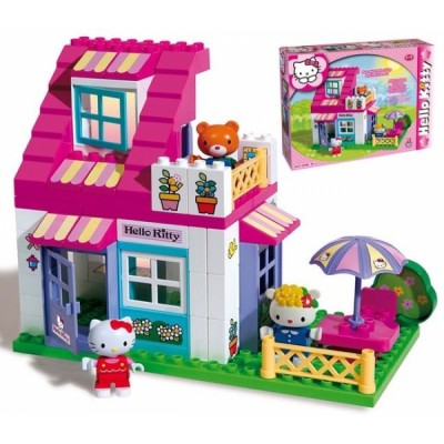 Дитячий конструктор Unico Plus "Будиночок Hello Kitty" 8651-00HK