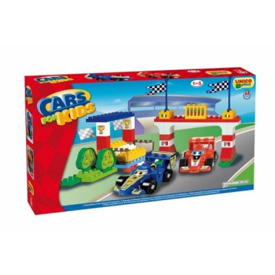 Дитячий конструктор Unico Plus "Autodromo F1 Cars"