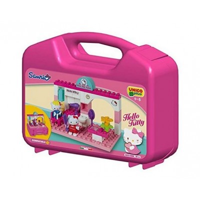 Дитячий конструктор Unico Plus "Скринька краси Hello Kitty"
