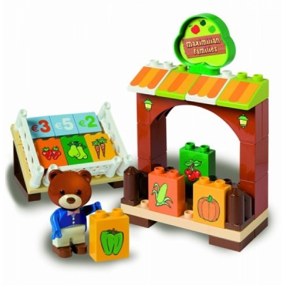 Дитячий конструктор Unico Plus "Ринок Maximilian"