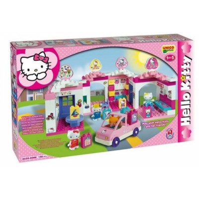 Детский конструктор Unico Plus "Торговый центр Hello Kitty"
