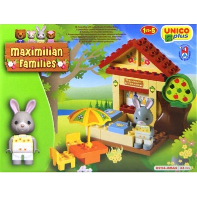 Дитячий конструктор Unico Plus "Кафе Maximilian"