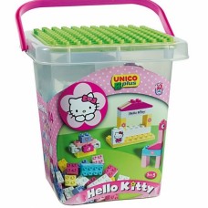 Детский конструктор Unico Plus Hello Kitty-Secchio Grande
