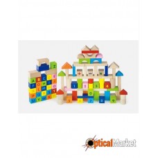 Набор кубиков Viga Toys "Алфавит и числа" (100 шт., 3 см.) (50288)