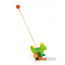 Іграшка-каталка Viga Toys "Динозавр" (50963)