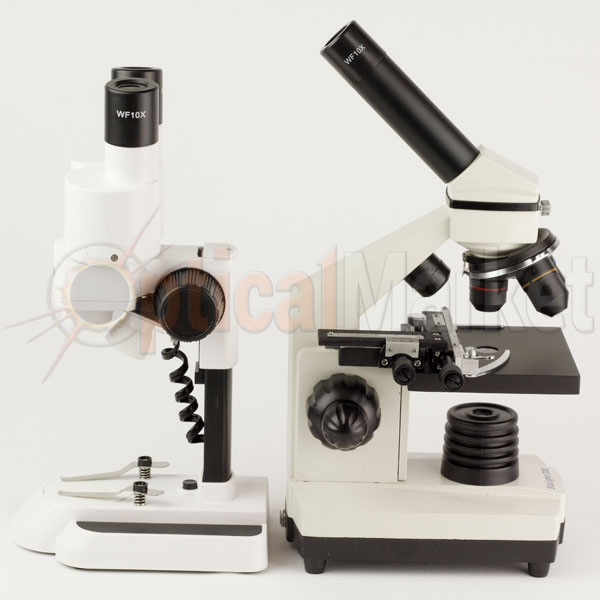 Детский микроскоп стереоскопический и биологический