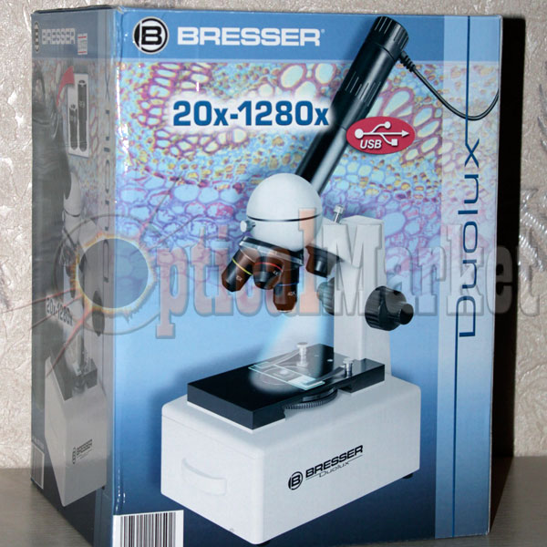 Купить детский микроскоп Bresser Duolux 20x-1280x