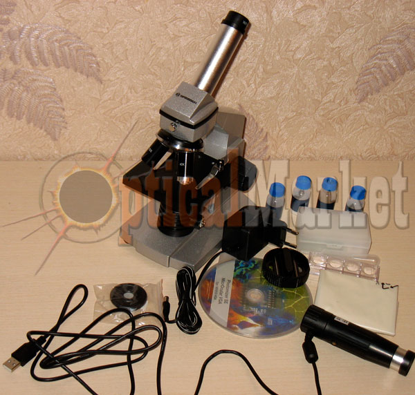 Купить детский микроскоп Bresser Junior PC-ocular 40x-1024x