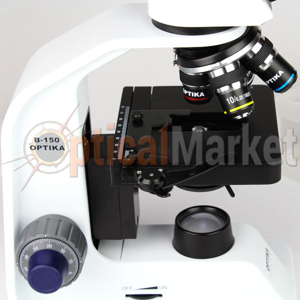 Оптический микроскоп Optika B-155R 40x-1000x Mono rechargeable