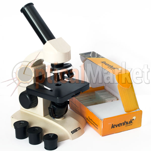 Микроскоп Sigeta Bio Zoom 105x-1000x для детей